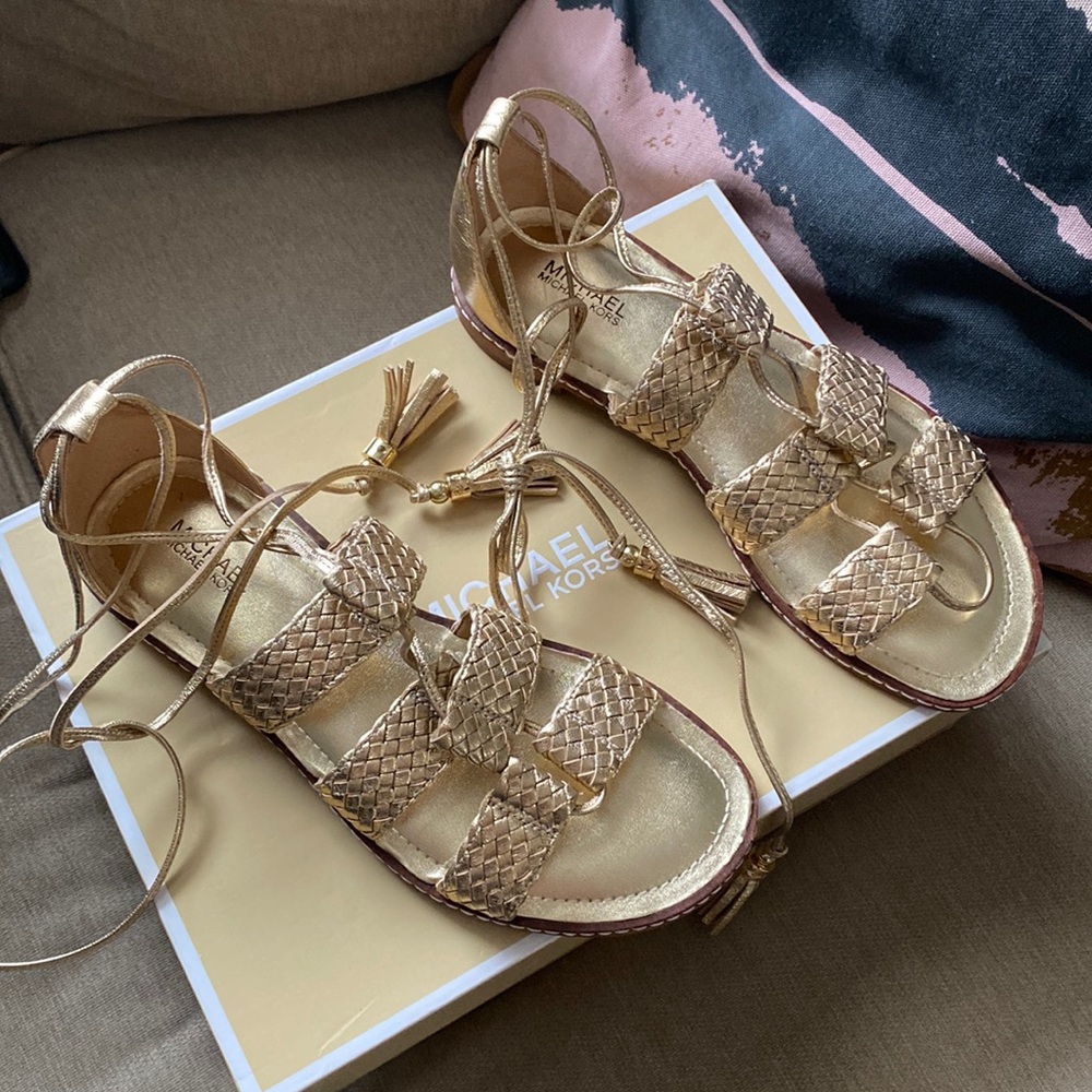 New MK Good Strap Sandals!